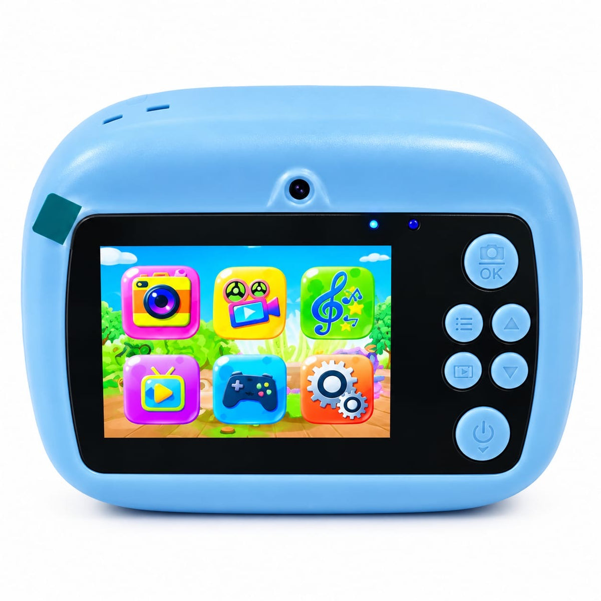 DIY Instant Print Camera for Kids - Digital Camera with Thermal Photo Printer, LCD
Screen, Paper Rolls & Color