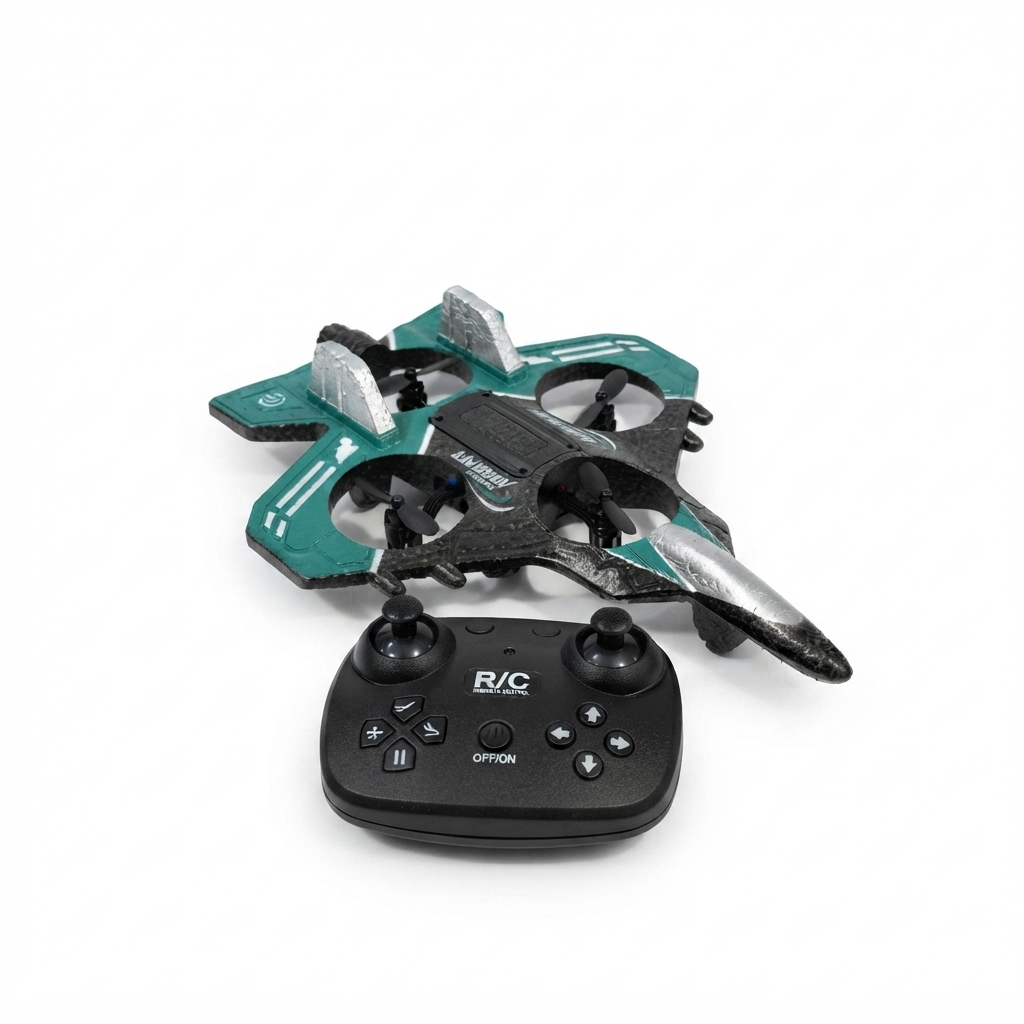 Fighter Jet Remote Control Airplane Toy for Kids I RC Fighter Jet Plane with Lights & Long Range1360 Flip Stunt Roll & Rechargeable Remote Control Aircraft