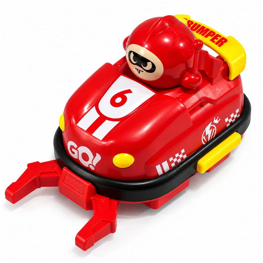 2 Pack RC Bumper Battle Cars - Remote Control Bumper Cars with
2 Drivers, 2 Remotes & Rechargeable Batteries