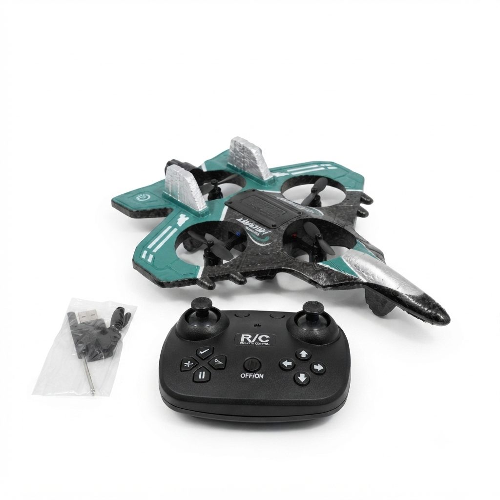 Fighter Jet Remote Control Airplane Toy for Kids I RC Fighter Jet Plane with Lights & Long Range1360 Flip Stunt Roll & Rechargeable Remote Control Aircraft