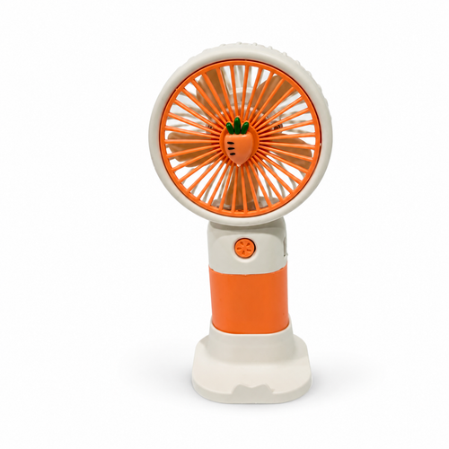 Charging FAN Mini Portable USB Chargeable Desktop Handheld 3-Steps Speed Level Free Rechargeable Battery and Charging Cable