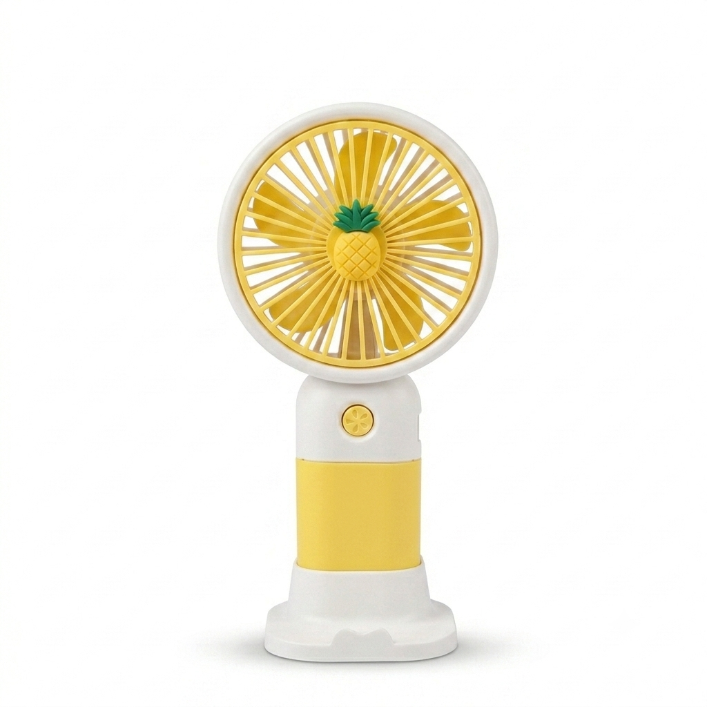 Charging FAN Mini Portable USB Chargeable Desktop Handheld 3-Steps Speed Level Free Rechargeable Battery and Charging Cable